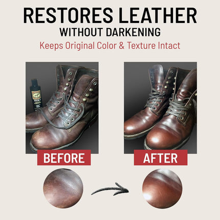 8 oz Leather Cleaner & Conditioner for Smooth Finished Leathers