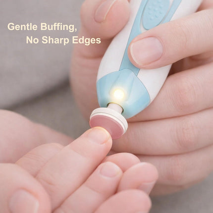 LittleNest NidoPequeño Fansidi Baby Nail Trimmer Electric, Easy & Safe Nail File — Baby & Toddler
