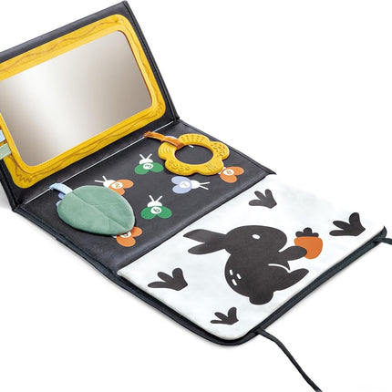 LittleNest NidoPequeño Hape x The Met Tree of Life Tummy Time Mat – Foldable High Contrast Sensory — Baby & Toddler