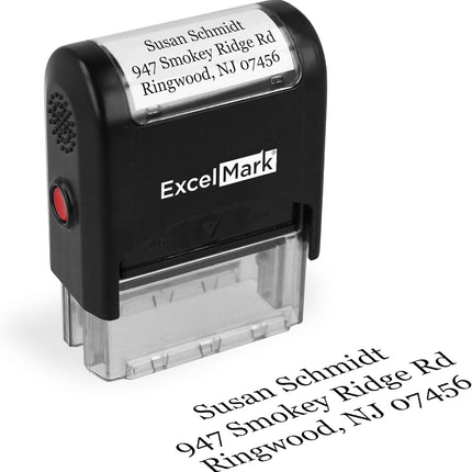 Custom Self-Inking Rubber Stamp - Small