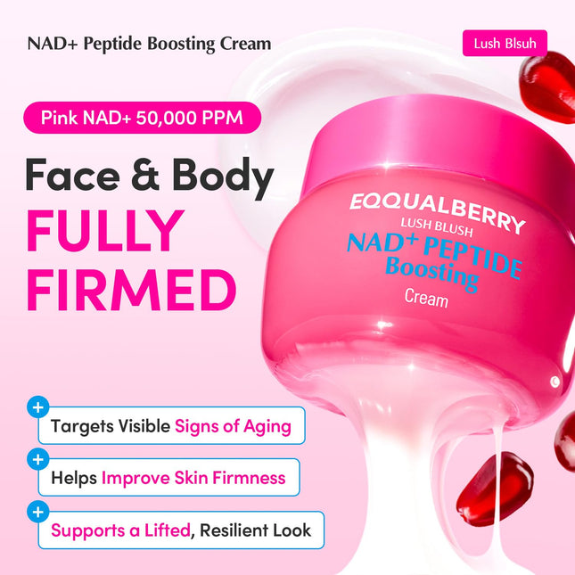 NAD+ 5% & 13 Peptides Firming Face, Neck & Body Cream