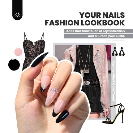 44-Piece Gel Nail Polish Set with 36 Colors