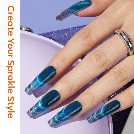 15PCS Cat Eye Nail Magnet Set for DIY Gel Polish Effects