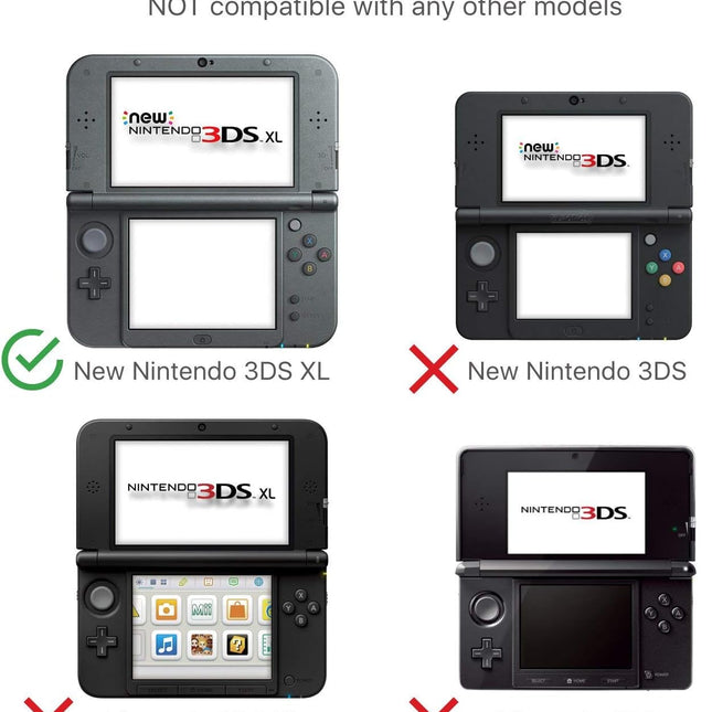 Ultra Clear Hard Shell Case for New 3DS XL LL