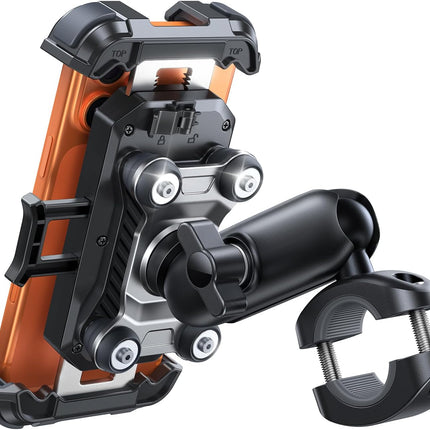 Motorcycle and Bicycle Phone Mount Holder for 4.7-7 in Phones