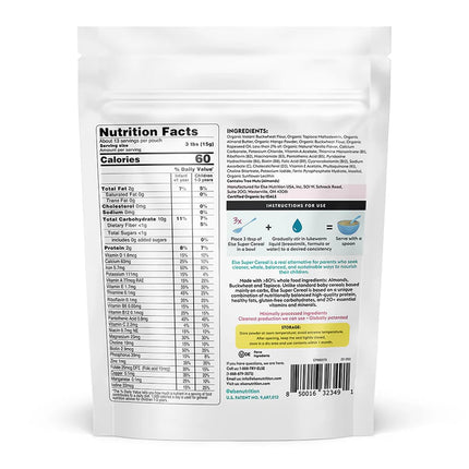 Mango Plant-Based Baby Cereal, 6 Months+