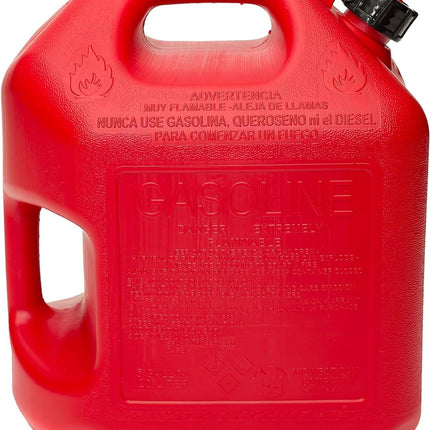 5-Gallon Safe-Flo Auto Shut Off Gas Can - Red