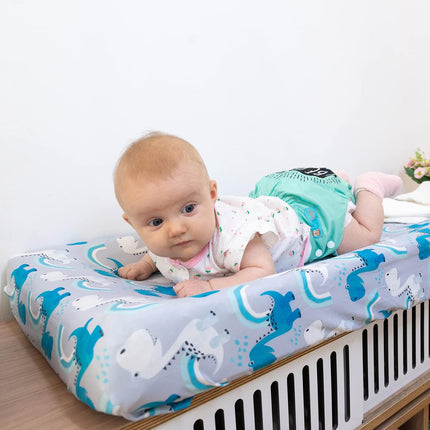 Stretchy Jersey Bassinet Sheet 2 Pack Changing Pad Covers