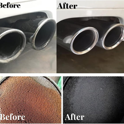 3 PCS Catalytic Converter Cleaner Fuel Additive for Gas and Diesel Cars