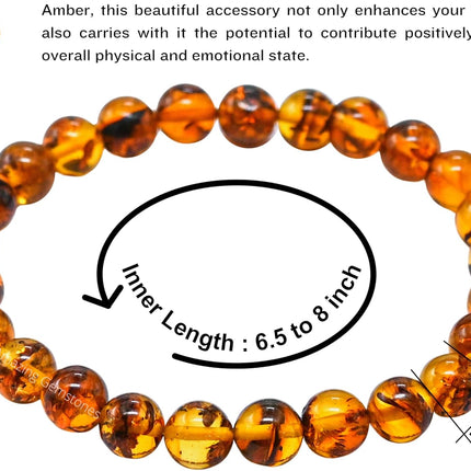Gemstone Crystal Bracelet for Women and Men