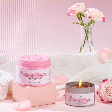 Spa Gift Bath Basket for Mom Self Care