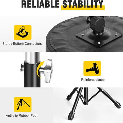 Adjustable Universal Drum Throne for Adult Beginner Drummers