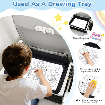 Foldable Airplane Tray Table Cover for Toddlers