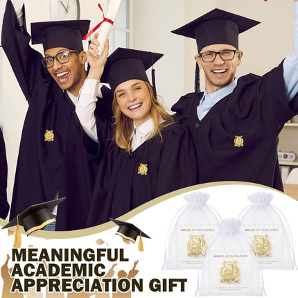 HomeChef ChefDelHogar Sureio 30 Set Choir Lapel Pins Bulk 2026 Graduation Souvenir Gifts Gold — Kitchen & Home