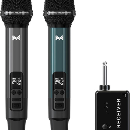 NexWave OndaNex Wireless Microphone, Metal Dynamic Wireless Microphones with One-to-One Chip — Smart Tech
