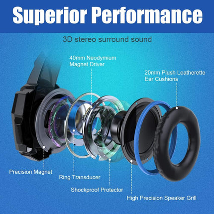 G9000 Stereo Gaming Headset with Mic