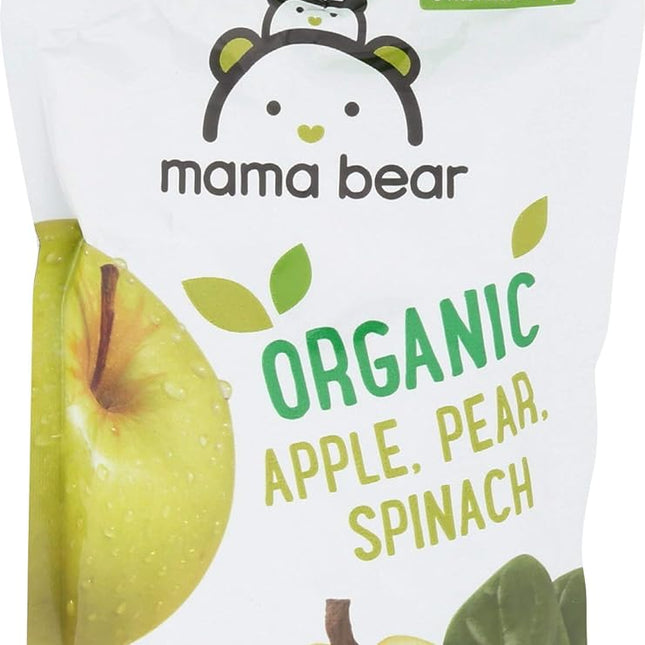 Organic Stage 2 Baby Food, Apple Spinach Blueberry Kale, 4 oz, Pack of 12