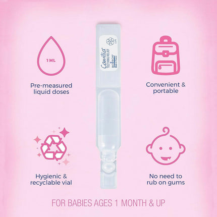 Camilia Teething Drops for Babies, 30 Count