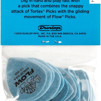 Jim Dunlop Tortex® Flow® Pick 1.0MM - 12 Pack