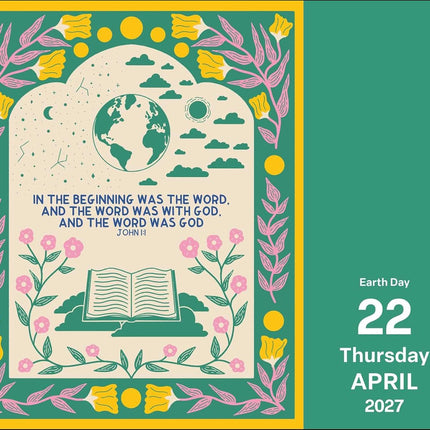 SourceToHome FuenteACasa A Year of Scripture 2027 Day-to-Day Calendar: Seek First the Kingdom of — Home & Lifestyle