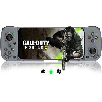 Bluetooth 5.0 Wireless Gaming Controller for iPhone, iPad, Android, Samsung and PC