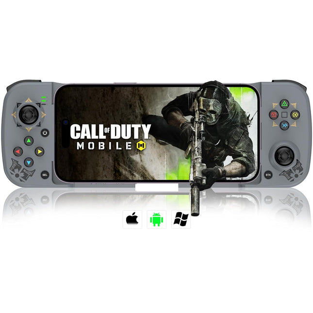 Bluetooth 5.0 Wireless Gaming Controller for iPhone, iPad, Android, Samsung and PC