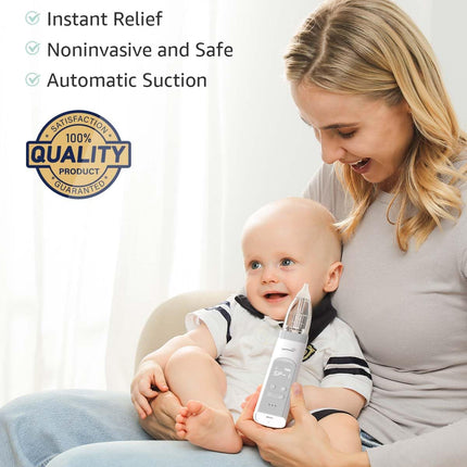 Electric Baby Nasal Aspirator with Music and Light Soothing