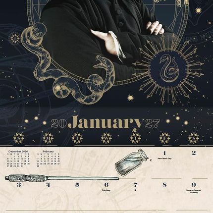 2027 Wizarding World Wall Calendar