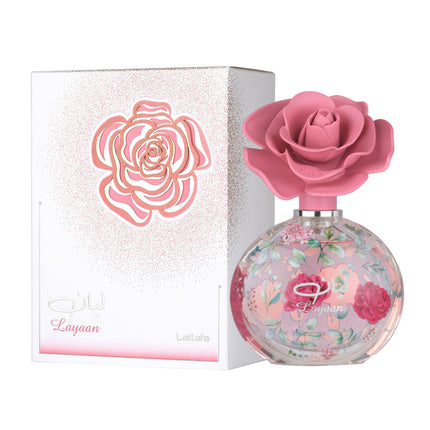 Layaan Fruity Floral Woody Musky Eau de Parfum Spray for Women, 2.53 oz / 75 ml