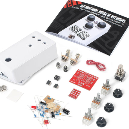 StewMac Screamer Pedal Kit, With White Enclosure (#2350-W) — Beauty & Self-Care