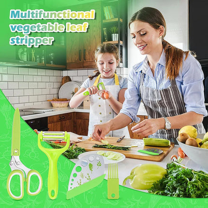 Herb Vegetable Kitchen Scissors compact size ideal for home kitchen use