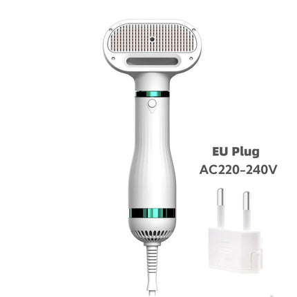 Pet drying brush compact size ideal for small and large breed dogs and cats