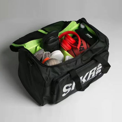 Athletes Sports Bag bottom panel with reinforced base for gym floor use