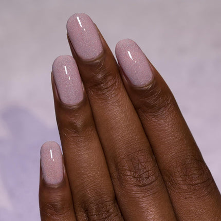 Cashmere Pink Holographic Nail Polish