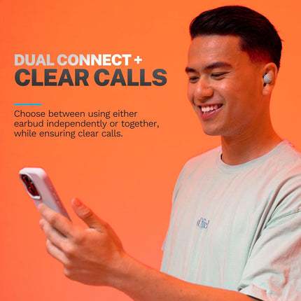 Go Air Pop+ True Wireless Bluetooth Earbuds with Microphone, Dual Connect, EQ3 Sound, Mint Green