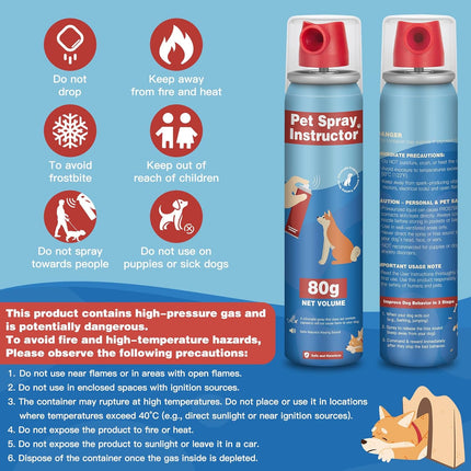 80ml Dog Corrector Training Spray