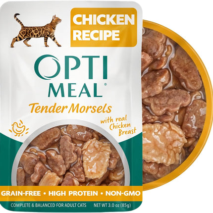PawHaven RefugioPata Optimeal Wet Cat Food Grain Free - Chicken Tender Morsels — Pet Supplies