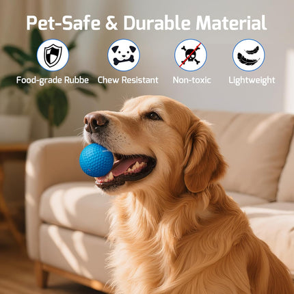 PawHaven RefugioPata SNOYWEN Smart Interactive Dog Toy, Automatic Moving Bouncing Rolling Ball — Pet Supplies