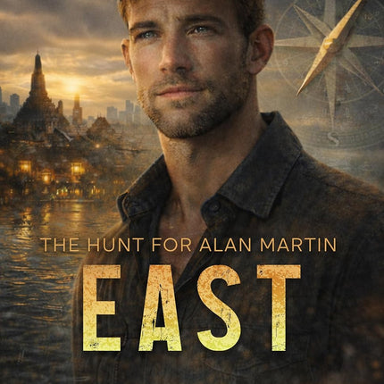 EAST: A fake honeymoon, real danger, and feelings neither of them signed up for. (The Hunt for Alan Martin Book 2)