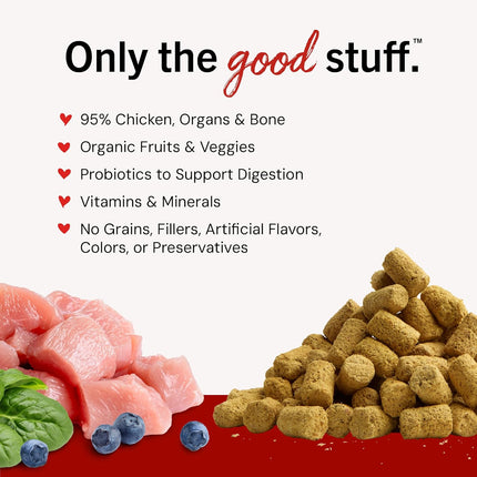 PawHaven RefugioPata Stella & Chewy's Freeze Dried Raw Chewy's Chicken Meal Mixers — Pet Supplies