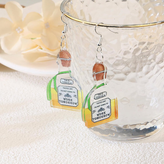 Margarita Acrylic Stud Earrings for Women