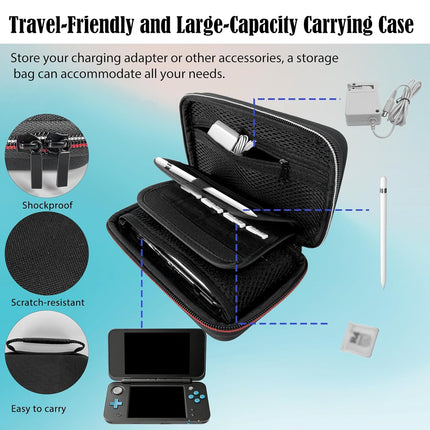 5 in 1 Accessory Kit for New 2DS XL/LL