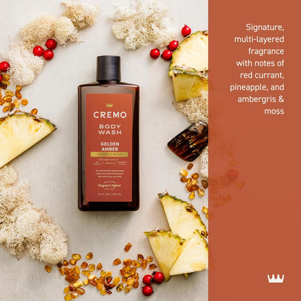 Cremo Body Wash for Men, Rich-Lathering Golden Amber — Beauty & Self-Care
