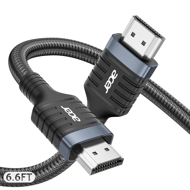 HDMI 2.1 Cable 6.6 ft, 8K 60Hz and 4K 120Hz