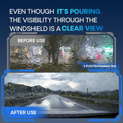 Front and Rear Silicone Windshield Wiper Replacement Blades