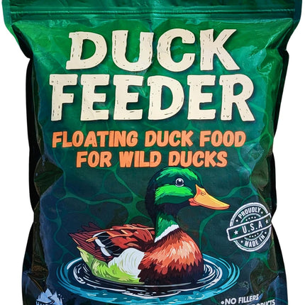 Floating Duck Food Pellets for Ducks, Geese & Swans, 5 lb