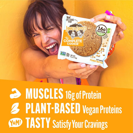 Peanut Butter Protein Cookies, 4 oz, Pack of 12