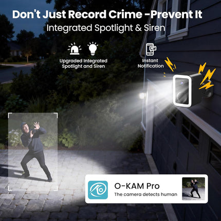 2026 Upgraded 2K Wireless Outdoor Security Camera