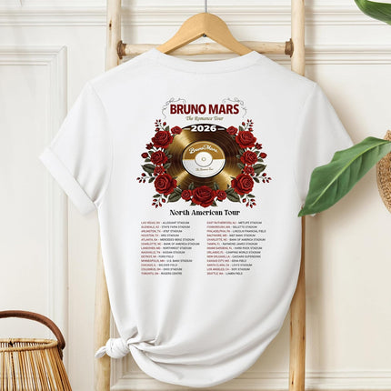SourceToHome FuenteACasa North America Romantic Tour 2026 Tshirt, RNB Fans Graphic Shirt — Home & Lifestyle