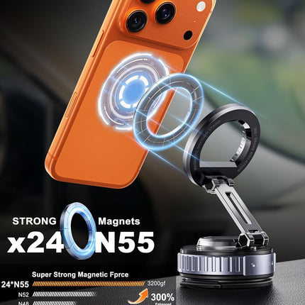 2026 Upgraded 360 Adjustable Magnetic Car Phone Holder